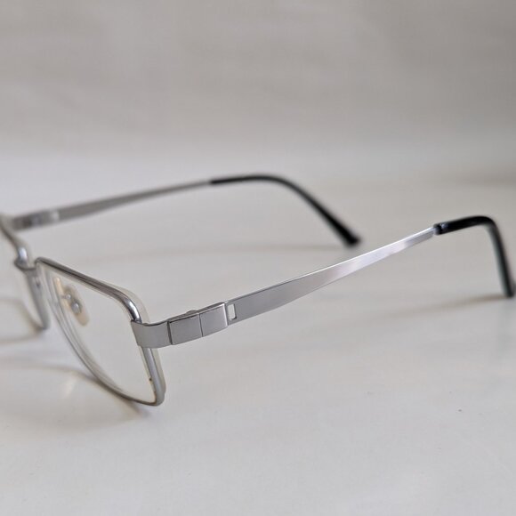 Rectangle Metal Optical Frame Only (Silver) - Picture 3 of 5